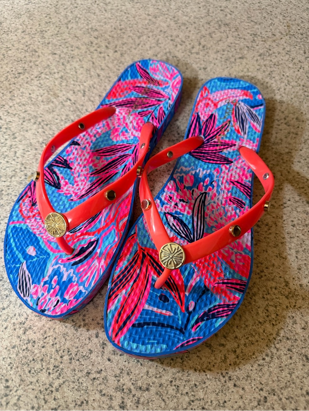 NEW! Lilly Pulitzer Women’s Flip Flops Sandals - Size 10